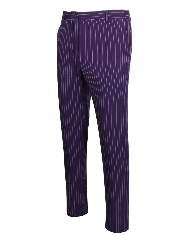 strapless open back dress Women's Sag Harbor Grey Striped Dress Pants