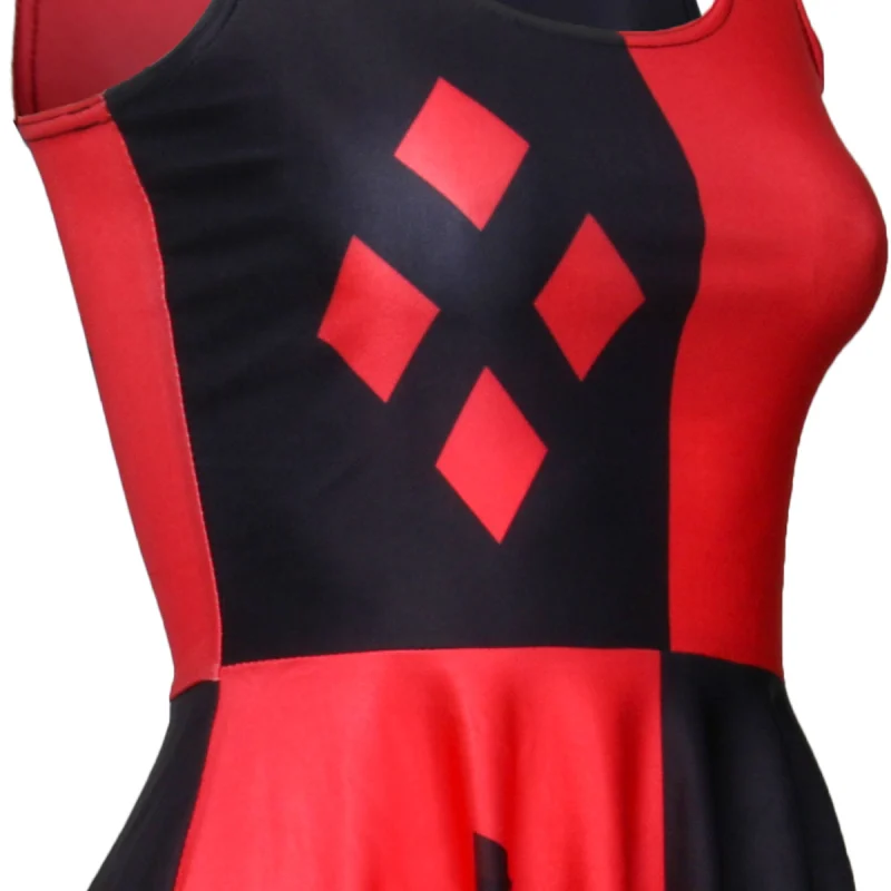Harley Quinn Club Halloween Cosplay Dress DC Comic Suicide Squade( ready to ship)