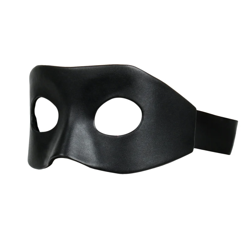 Zorro Cosplay Mask Handmade Faux Leather Props