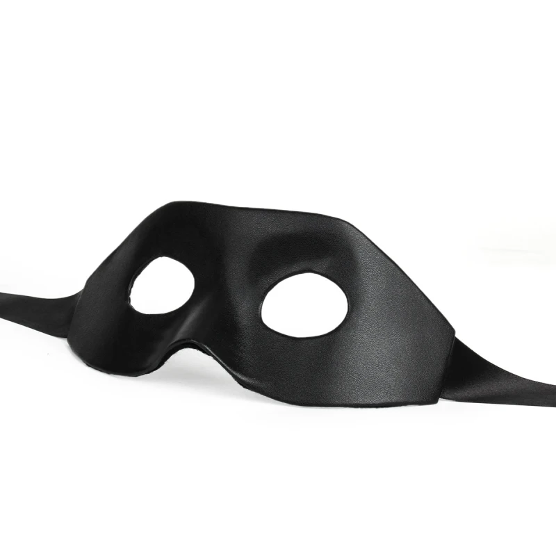 Zorro Cosplay Mask Handmade Faux Leather Props