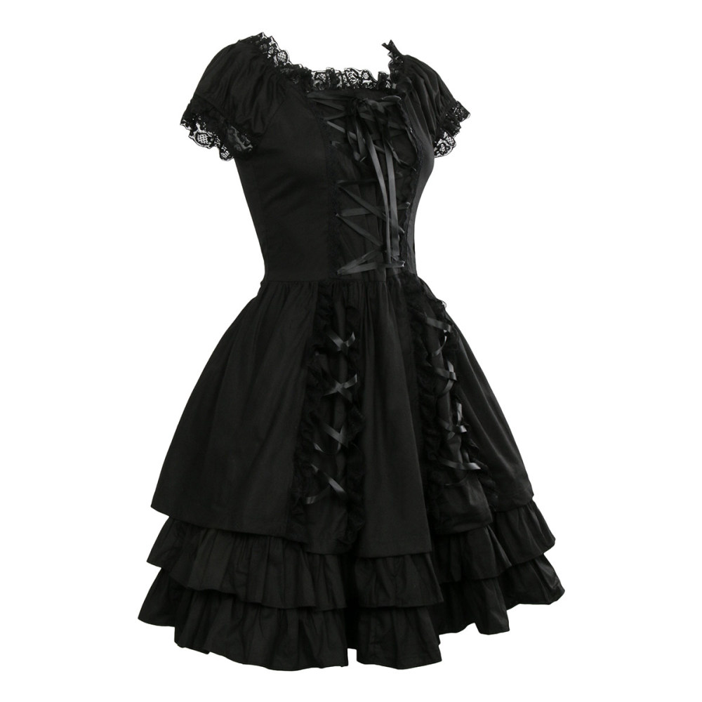 Women Medieval Vintage Gowns Robes Gothic Lolita Dress (Ready to Ship)