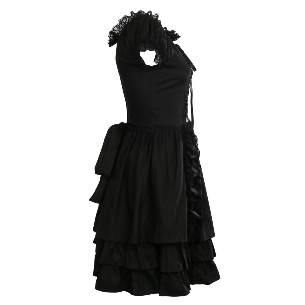 Women Medieval Vintage Gowns Robes Gothic Lolita Dress (Ready to Ship)