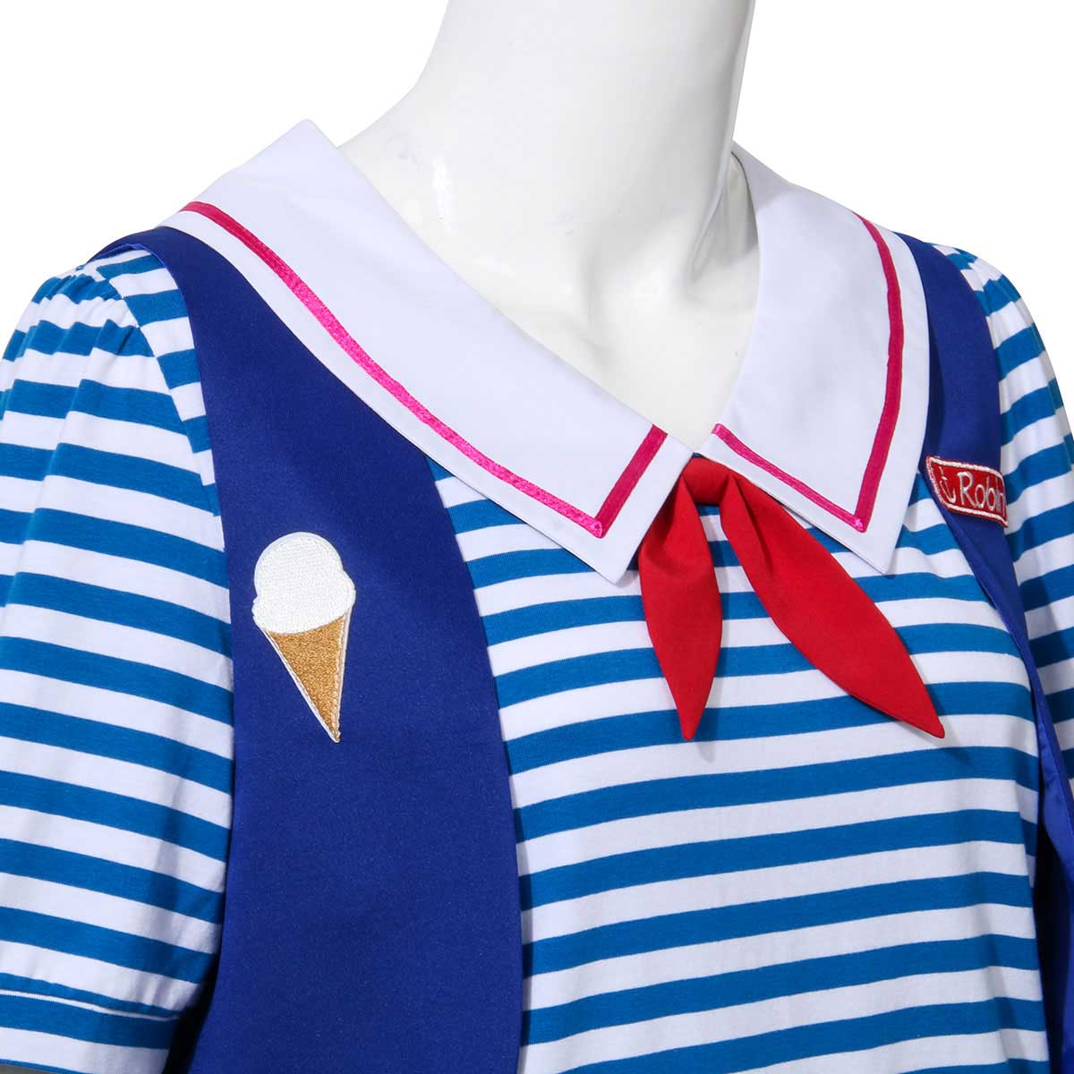 Stranger Things Season 3 Robin Scoops Ahoy Cosplay Costume For Adult