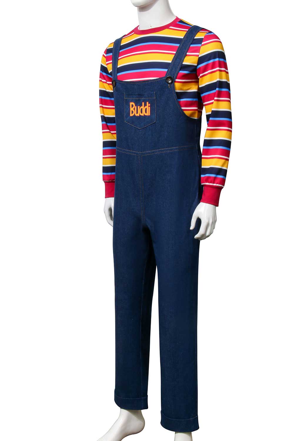 Takerlama Child's Play Buddi Men Cosplay Costume Chucky Voodoo Halloween Outfits