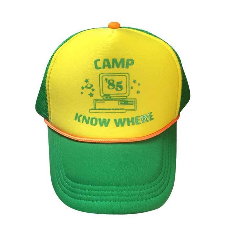 Dustin Cosplay Hat Stranger Things Season 3 Mesh Trucker Baseball Cap Camp Know Where In Stock