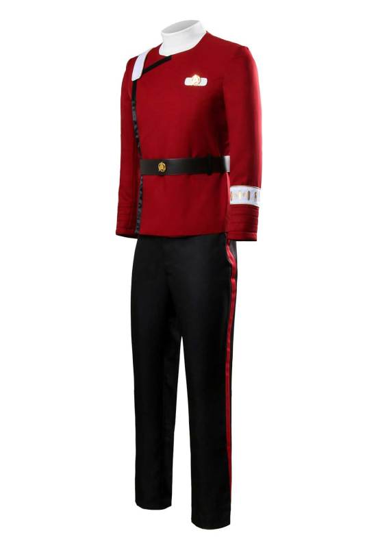 James Tiberius Kirk​​​​​​​ Costume Star Trek The Wrath of Khan Starfleet Cosplay Uniform In Stock-Takerlama