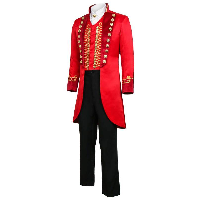 The Greatest Showman Circus Ringmaster Cosplay Costume P. T. Barnum Vintage Outfits Men Takerlama(Ready to Ship)