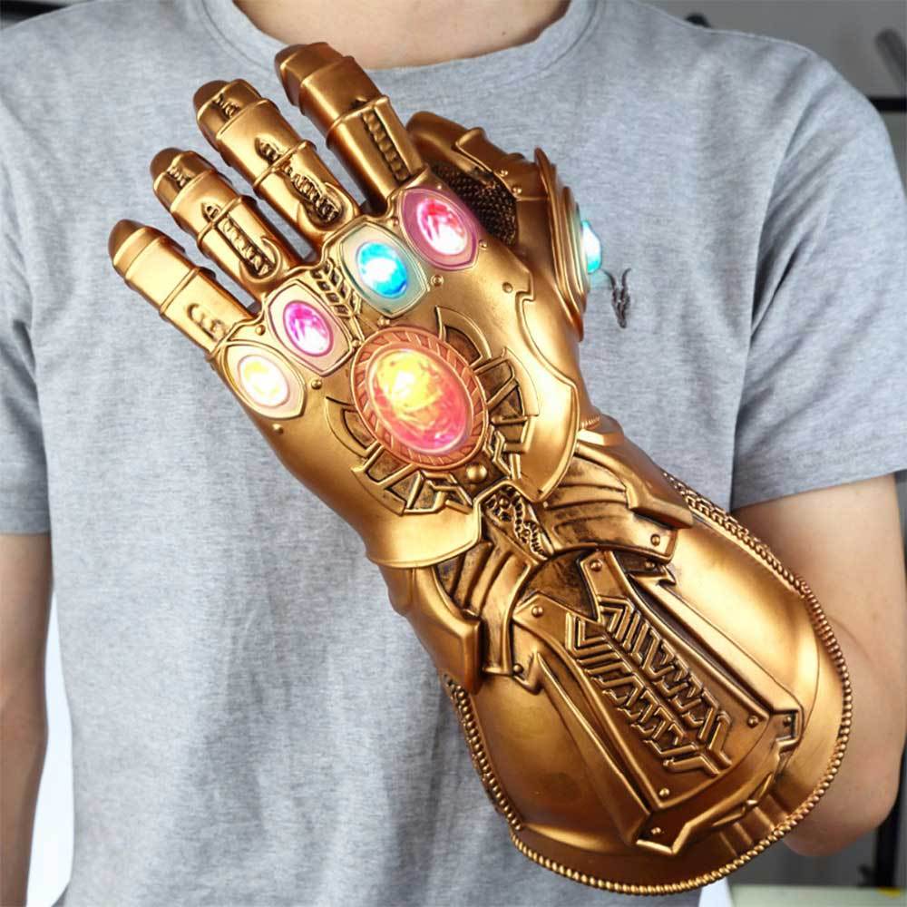 Avengers Infinity War Thanos Led Gauntlet Gloves Adult Kids Halloween Gift In Stock Takerlama