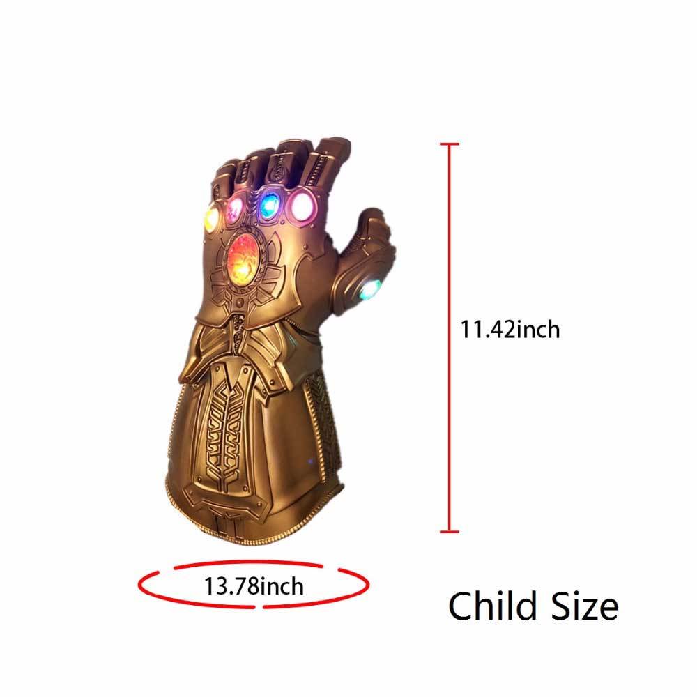 Avengers Infinity War Thanos Led Gauntlet Gloves Adult Kids Halloween Gift In Stock Takerlama