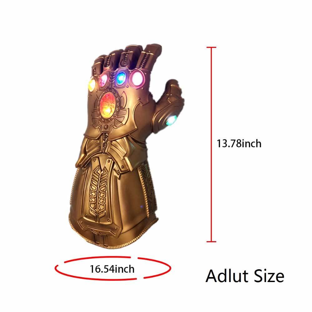 Avengers Infinity War Thanos Led Gauntlet Gloves Adult Kids Halloween Gift In Stock Takerlama