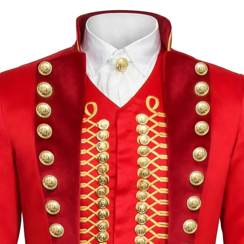 The Greatest Showman Circus Ringmaster Cosplay Costume P. T. Barnum Vintage Outfits Men Takerlama(Ready to Ship)