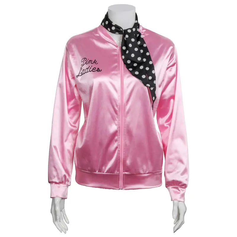 Womens Pink Ladies Jacket - Grease