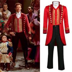 The Greatest Showman Circus Ringmaster Cosplay Costume P. T. Barnum Vintage Outfits Men Takerlama(S XXL In Stock)
