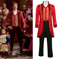 The Greatest Showman Circus Ringmaster Cosplay Costume P. T. Barnum Vintage Outfits Men Takerlama(Ready to Ship)