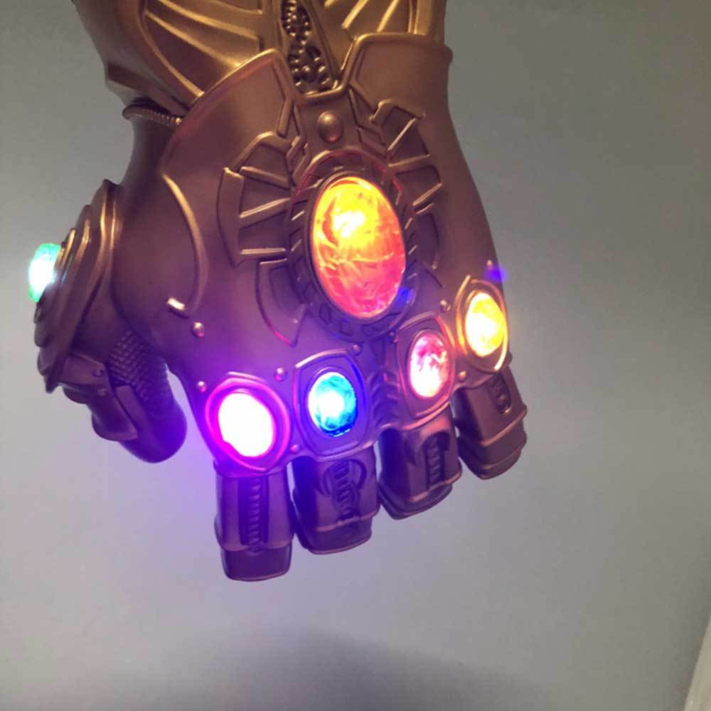 Avengers Infinity War Thanos Led Gauntlet Gloves Adult Kids Halloween Gift In Stock Takerlama