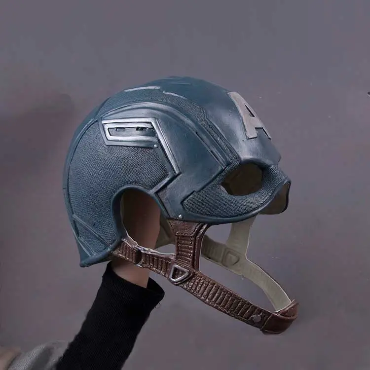 Captain America Superhero Steve Rogers Costume Mask Helmet Cosplay Props Avengers: Age of Ultron