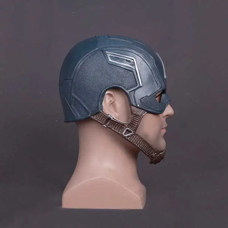 Captain America Superhero Steve Rogers Costume Mask Helmet Cosplay Props Avengers: Age of Ultron