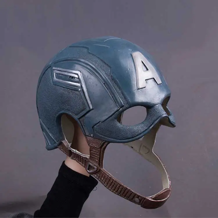 Captain America Superhero Steve Rogers Costume Mask Helmet Cosplay Props Avengers: Age of Ultron