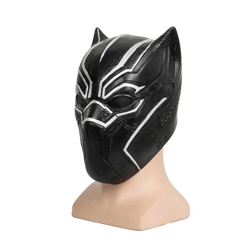 Black Panther T'Challa Halloween Cosplay Mask Avengers 3 Captain America Civil War