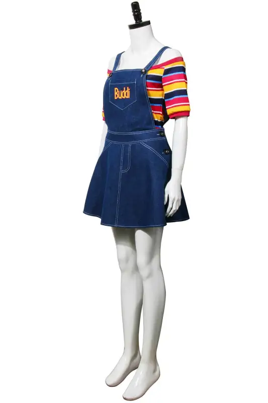 Child's Play Costume Chucky Glenn Halloween Cosplay Outfits Women