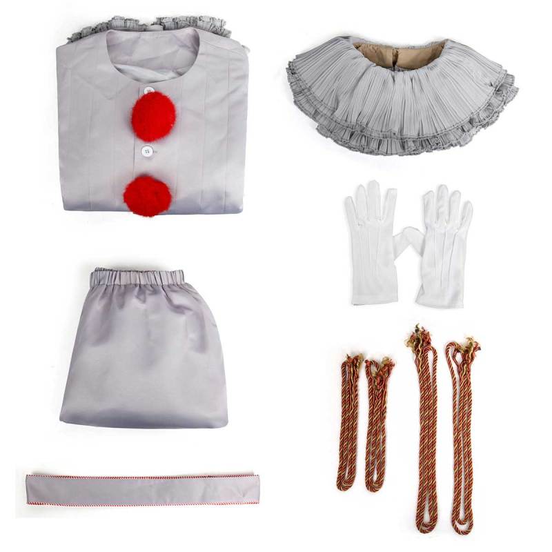 It Chapter 2 Pennywise Halloween Clown Cosplay Costume