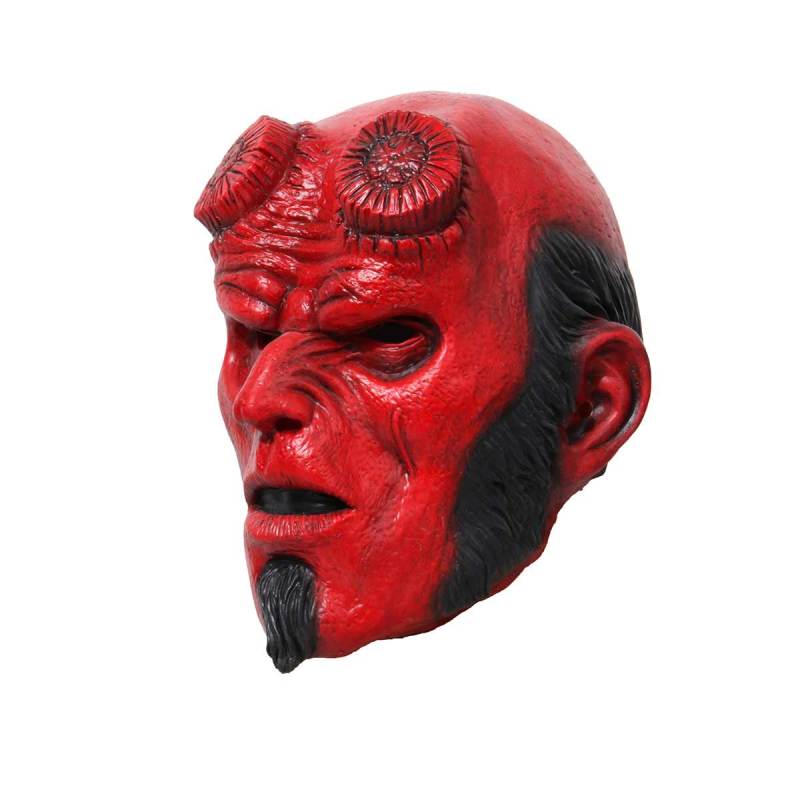 Hellboy Mask Latex Halloween Costume Props (Ready To Ship)