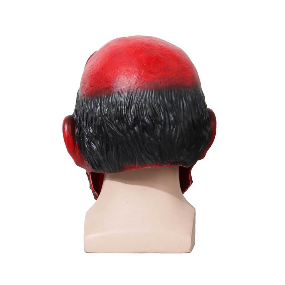 Hellboy Mask Latex Halloween Costume Props (Ready To Ship)
