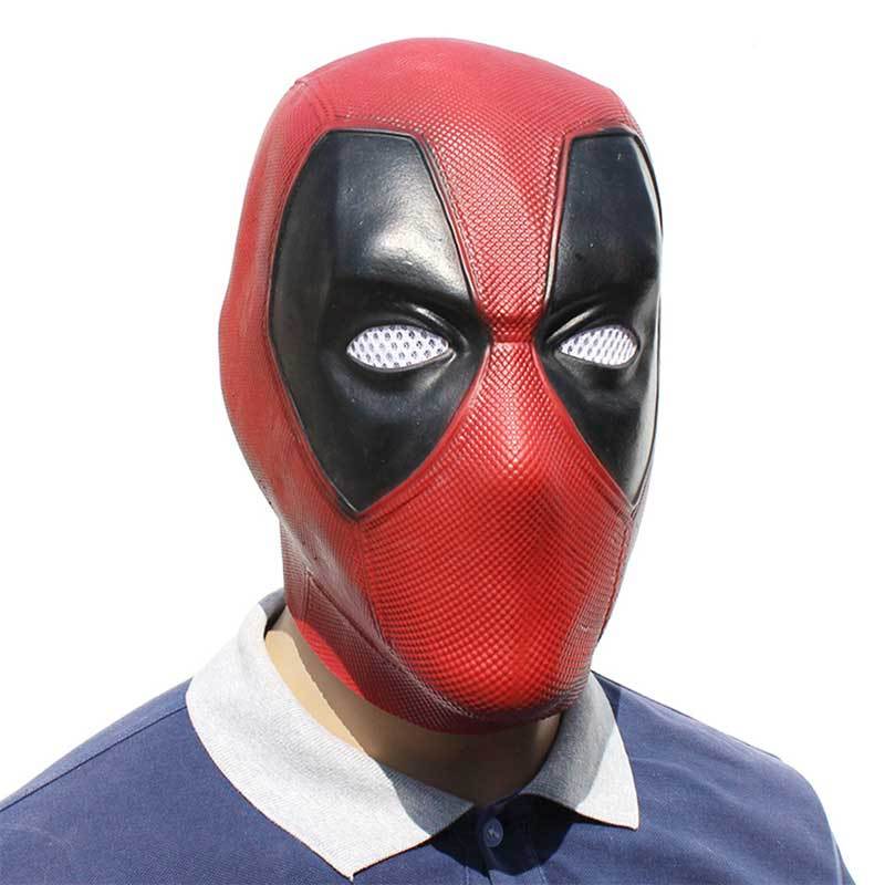 Deadpool 2 Mask Wade Winston Wilson Helmet Halloween Cosplay Costume