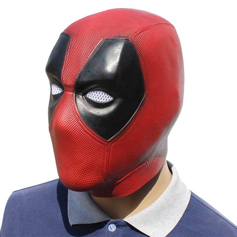 Deadpool 2 Mask Wade Winston Wilson Helmet Halloween Cosplay Costume