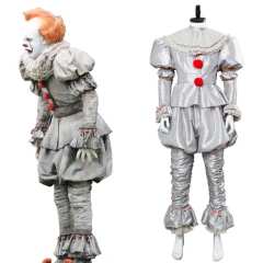 It Chapter 2 Pennywise Halloween Clown Cosplay Costume