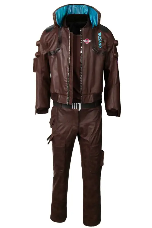 Cyberpunk 2077 Jacket Trousers Character V Bomber Cosplay Costume Men