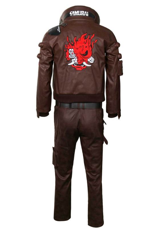 Cyberpunk 2077 Jacket Trousers Character V Bomber Cosplay Costume Men