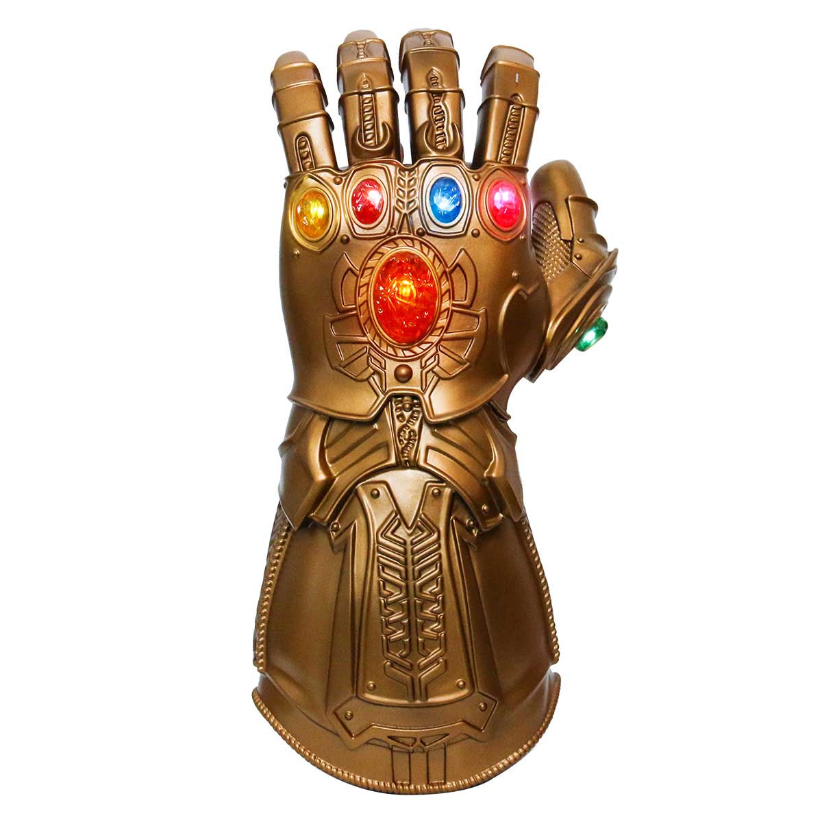 Adult Thanos Glove Gauntlet LED Mens Thanos Avengers Infinity War Costume