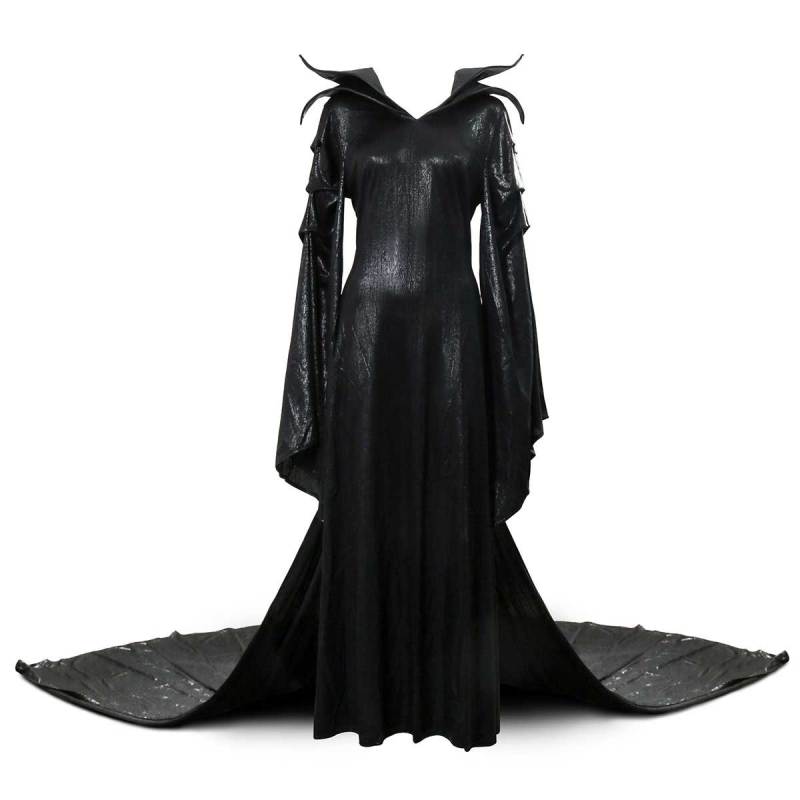 Maleficent 2 Mistress of Evil Dress Angelina Jolie Halloween Cosplay Costume (Ready To Ship) Takerlama