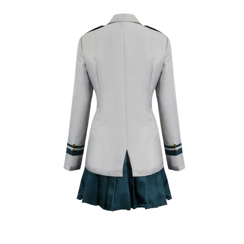 (Ready To Ship)My Hero Academia Deku Tsuyu Ochaco Uraraka School Uniform Cosplay Costume