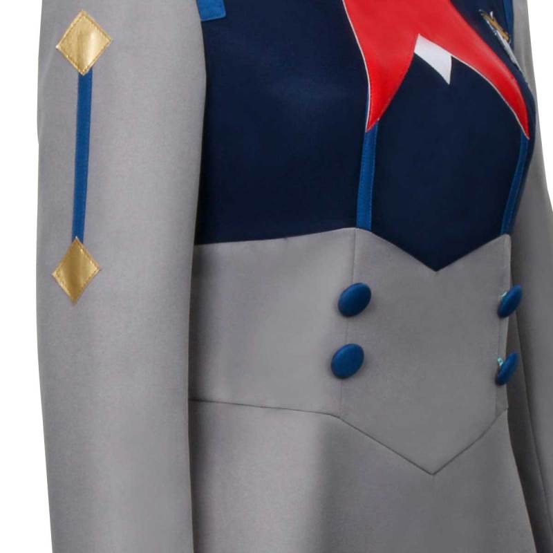 DARLING in the FRANXX Ichigo Code 015 Girls Uniform Dress Cosplay Costume In Stock-Takerlama