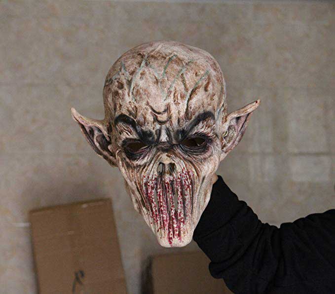 Halloween Scary Demon Alien Bloody Monster Latex Masks Cosplay Props