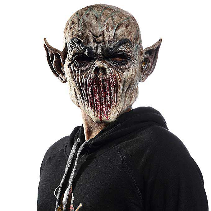 Halloween Scary Demon Alien Bloody Monster Latex Masks Cosplay Props