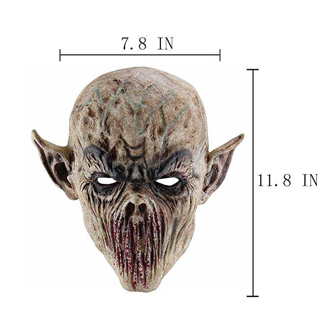 Halloween Scary Demon Alien Bloody Monster Latex Masks Cosplay Props