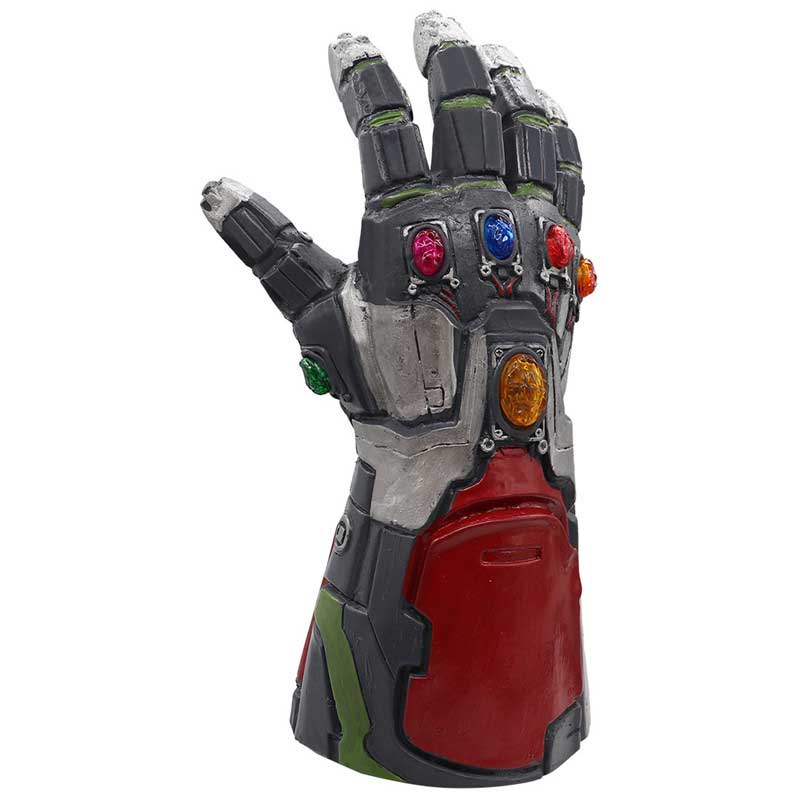 Iron man Gloves Thanos Infinity Gauntlet Marvel Superhero Cosplay Gloves Avengers LED Glove Adult