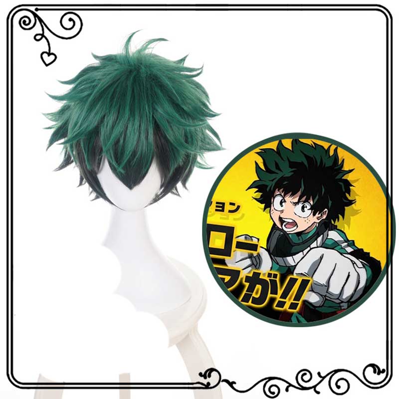 Boku no Hero My Hero Academia Izuku Midoriya Deku Wigs