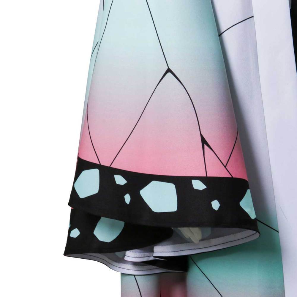 Demon Slayer Kimetsu no Yaiba Kochou Shinobu Kimono Cosplay Costume-Takerlama