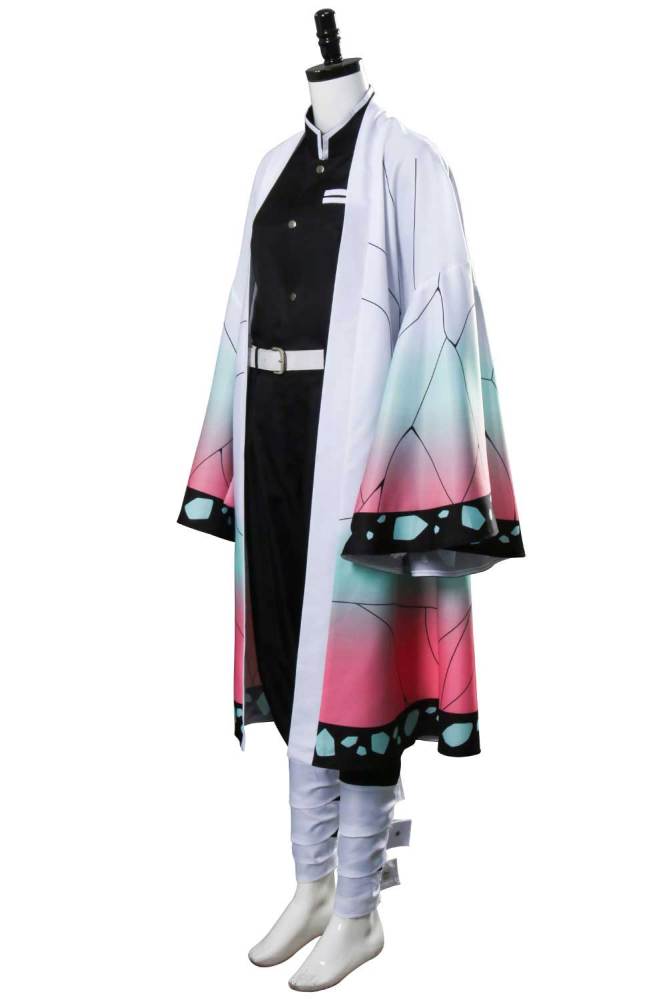 Demon Slayer Kimetsu no Yaiba Kochou Shinobu Kimono Cosplay Costume-Takerlama