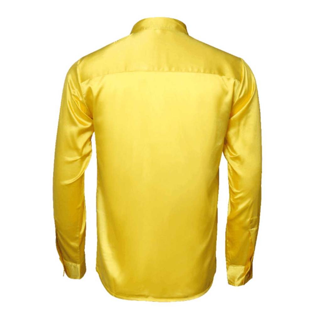 Fotolare 70s Disco Night Club Wear Men's Slim Fit Metallic Shiny Cosplay Shirt (Ready To Ship)