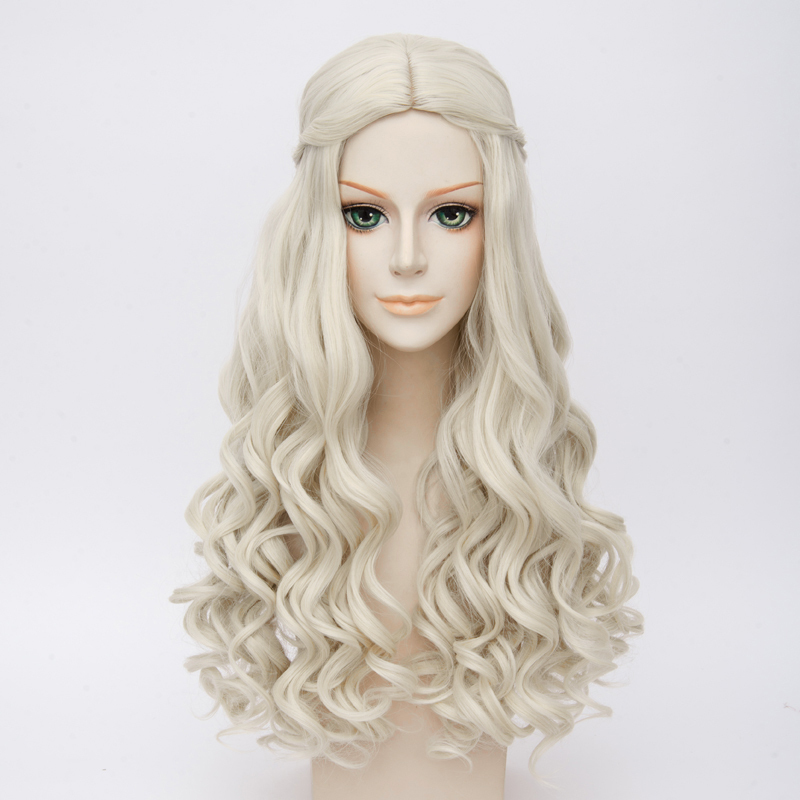 The White Queen Cosplay Wig Alice In Wonderland 2