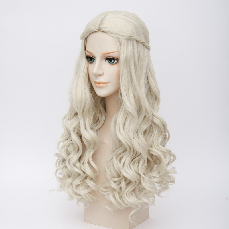 The White Queen Cosplay Wig Alice In Wonderland 2