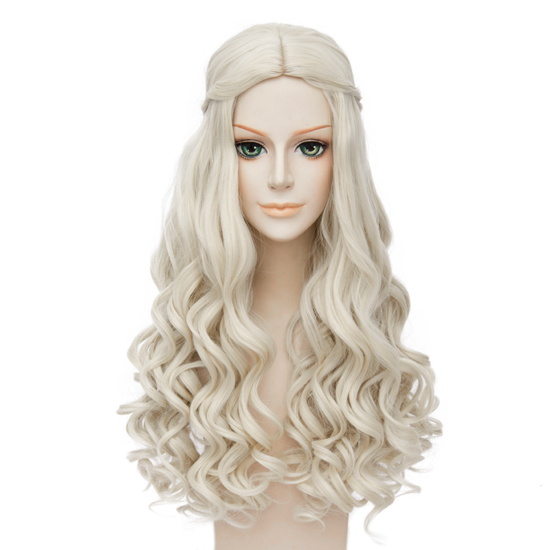 The White Queen Cosplay Wig Alice In Wonderland 2