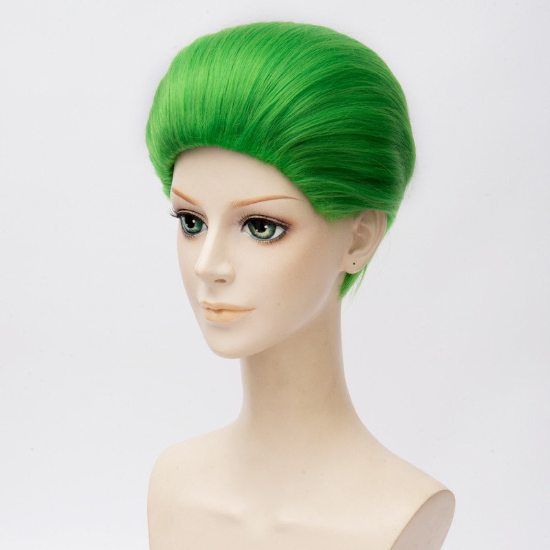 Joker Cosplay Wigs Green Joker Jared Leto Green Costume Wig Movie
