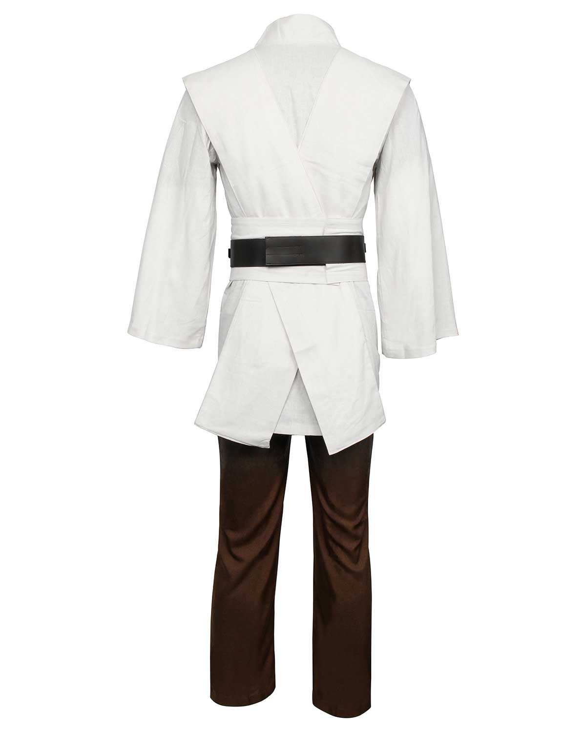 Star Wars Robe Obi Wan Kenobi Jedi Cosplay Costume Original Robes Tunic Halloween Hooded Cloak Robe Uniform Full Set