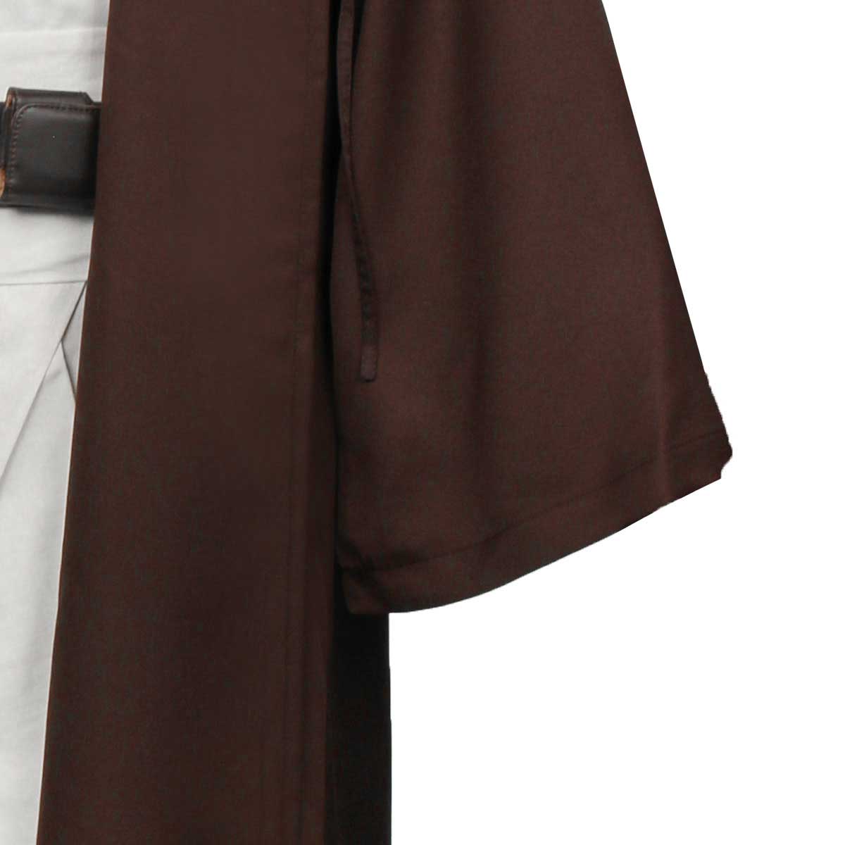 Star Wars Robe Obi Wan Kenobi Jedi Cosplay Costume Original Robes Tunic Halloween Hooded Cloak Robe Uniform Full Set